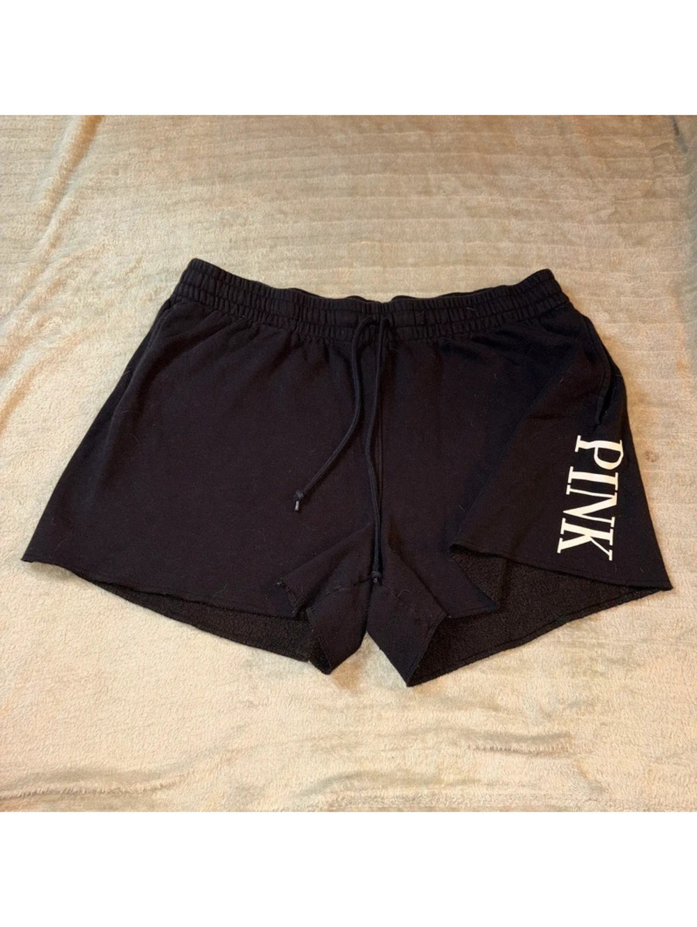 Black Victoria’s Secret pink shorts